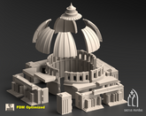 Invictaria Hall 3D-printed model